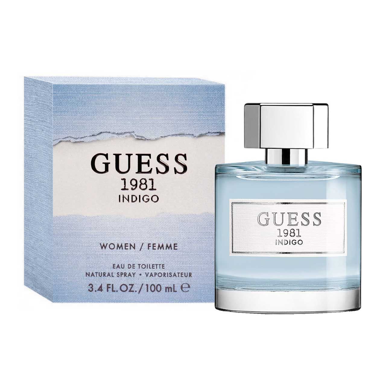 perfume guess 1981 indigo 100ml agua de tocador dama