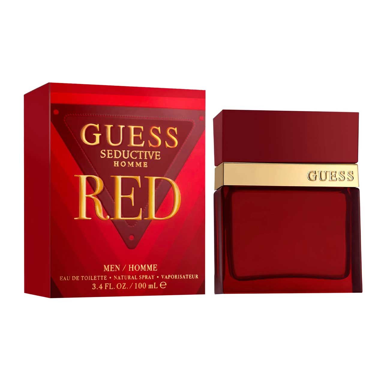 perfume guess seductive red 100ml agua de tocador hombre