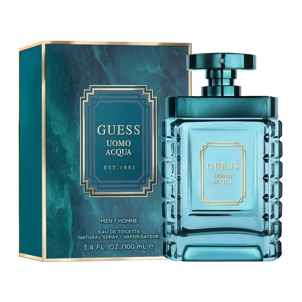 perfume guess uomo acqua 100ml agua de tocador hombre