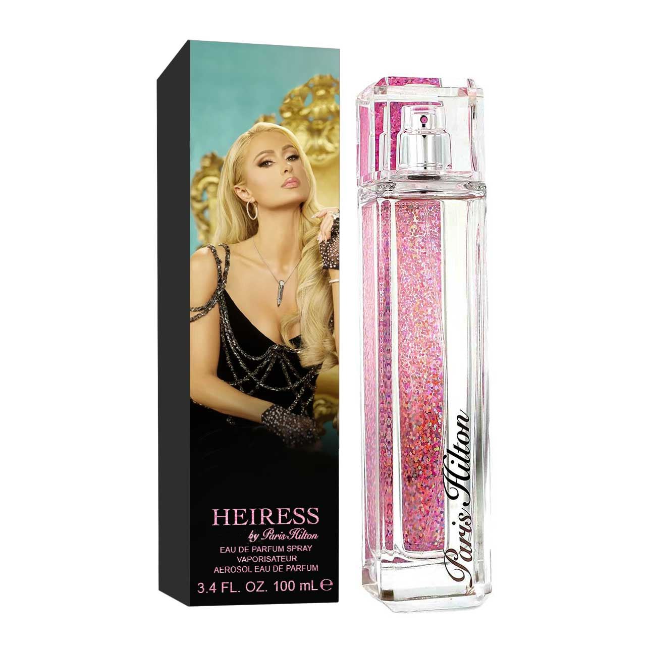 perfume heiress by paris hilton 100ml agua de perfume dama