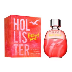 perfume hollister festival vibes 100ml agua de perfume dama