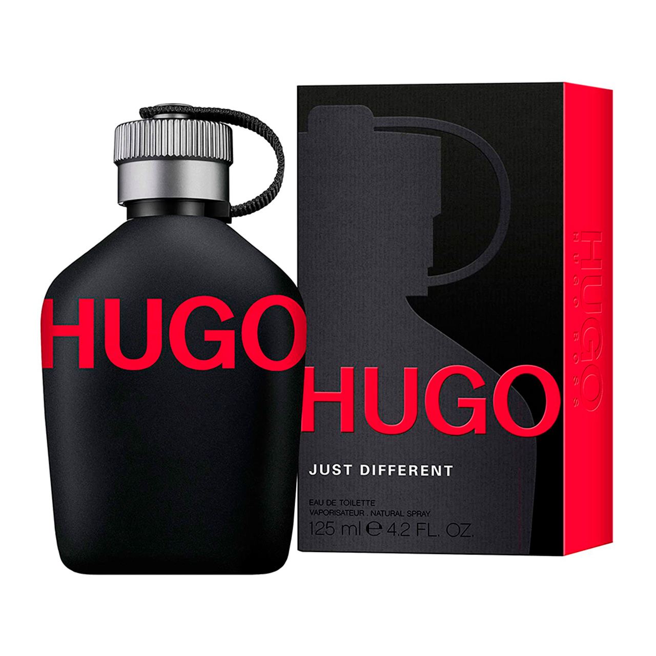 perfume hugo just different agua de tocador 125ml hombre