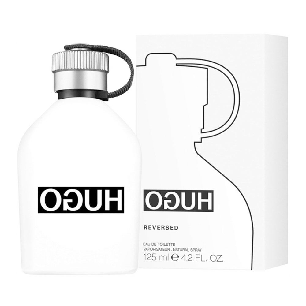 perfume hugo reversed agua de tocador 125ml hombre