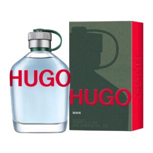 perfume hugo (verde) 200ml agua de tocador hombre
