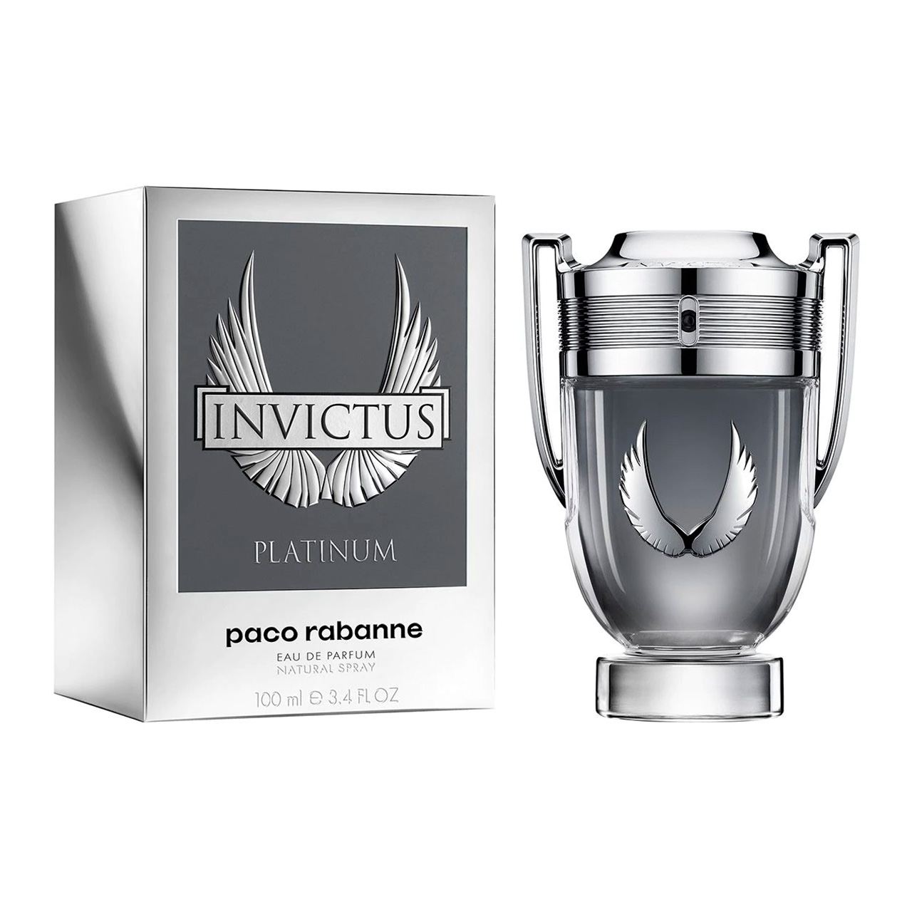 perfume invictus platinum 100ml agua de perfume hombre