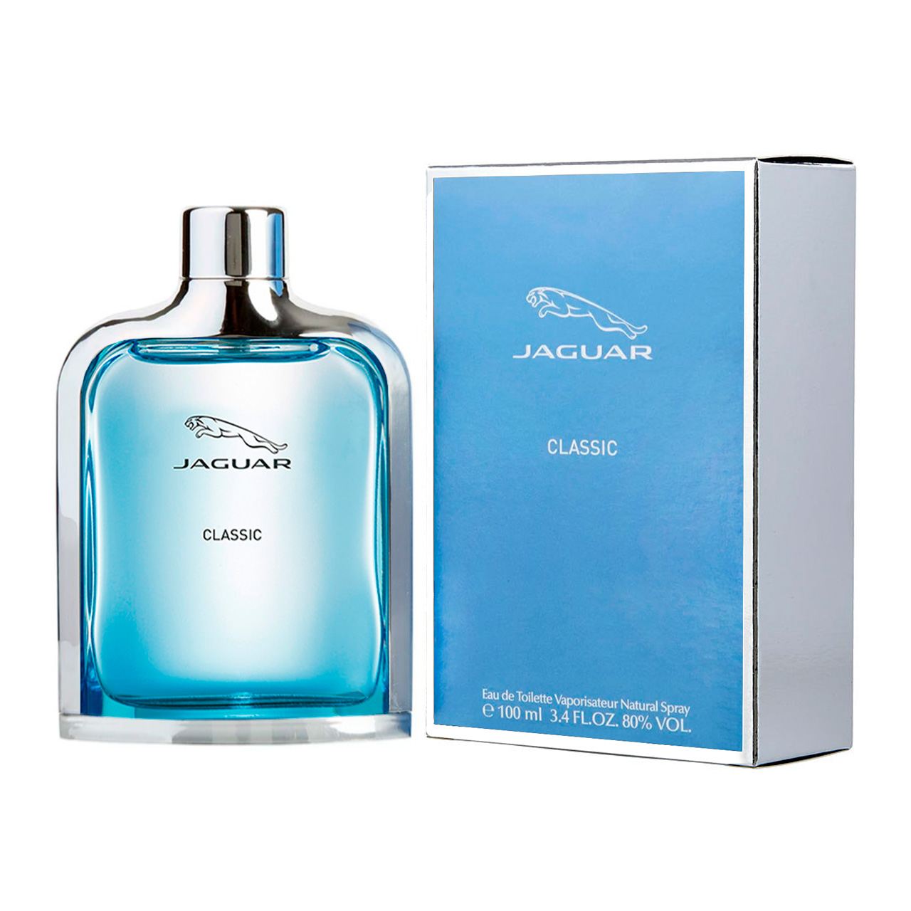 perfume jaguar classic 100ml agua de tocador (azul) hombre