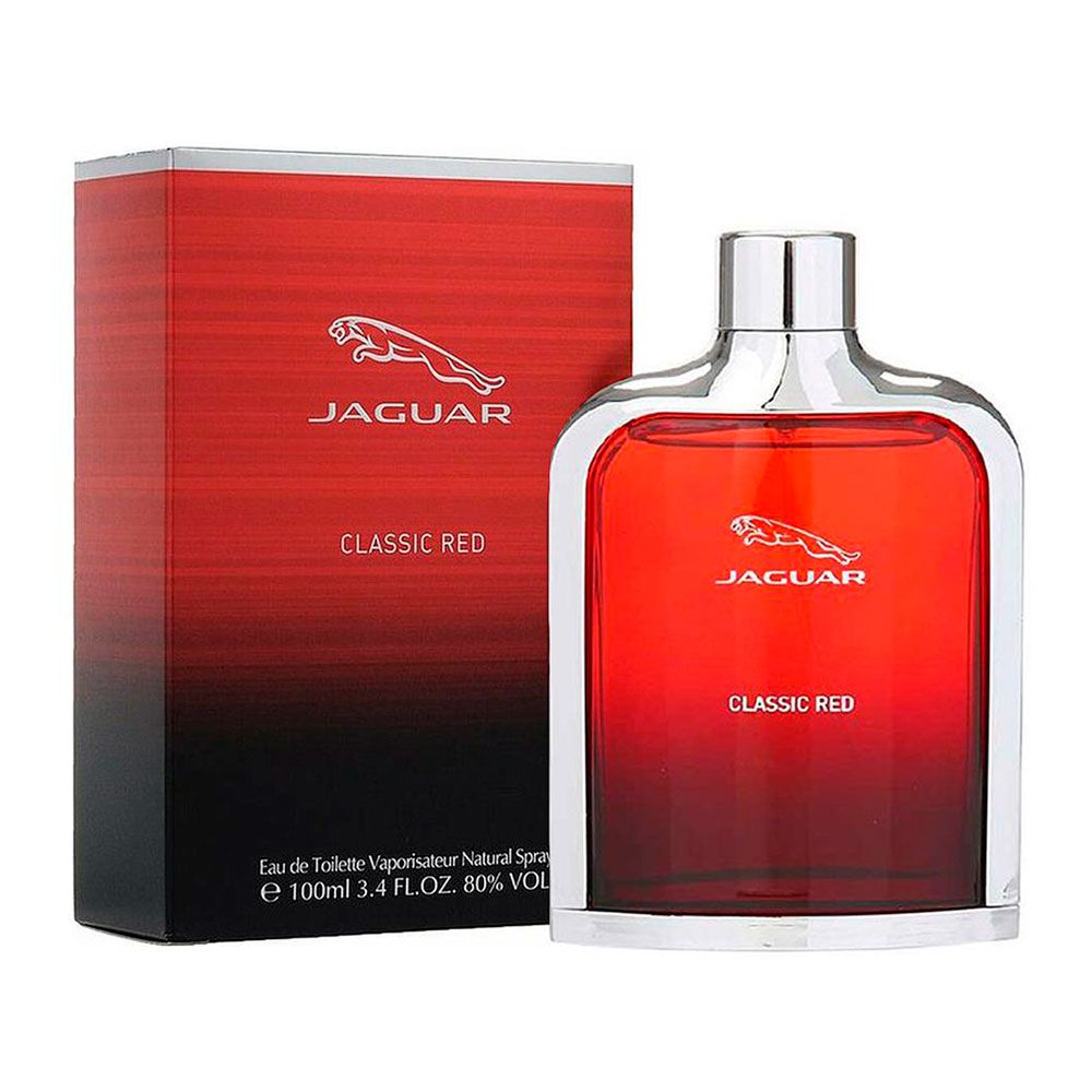 perfume jaguar red 100ml agua de tocador hombre