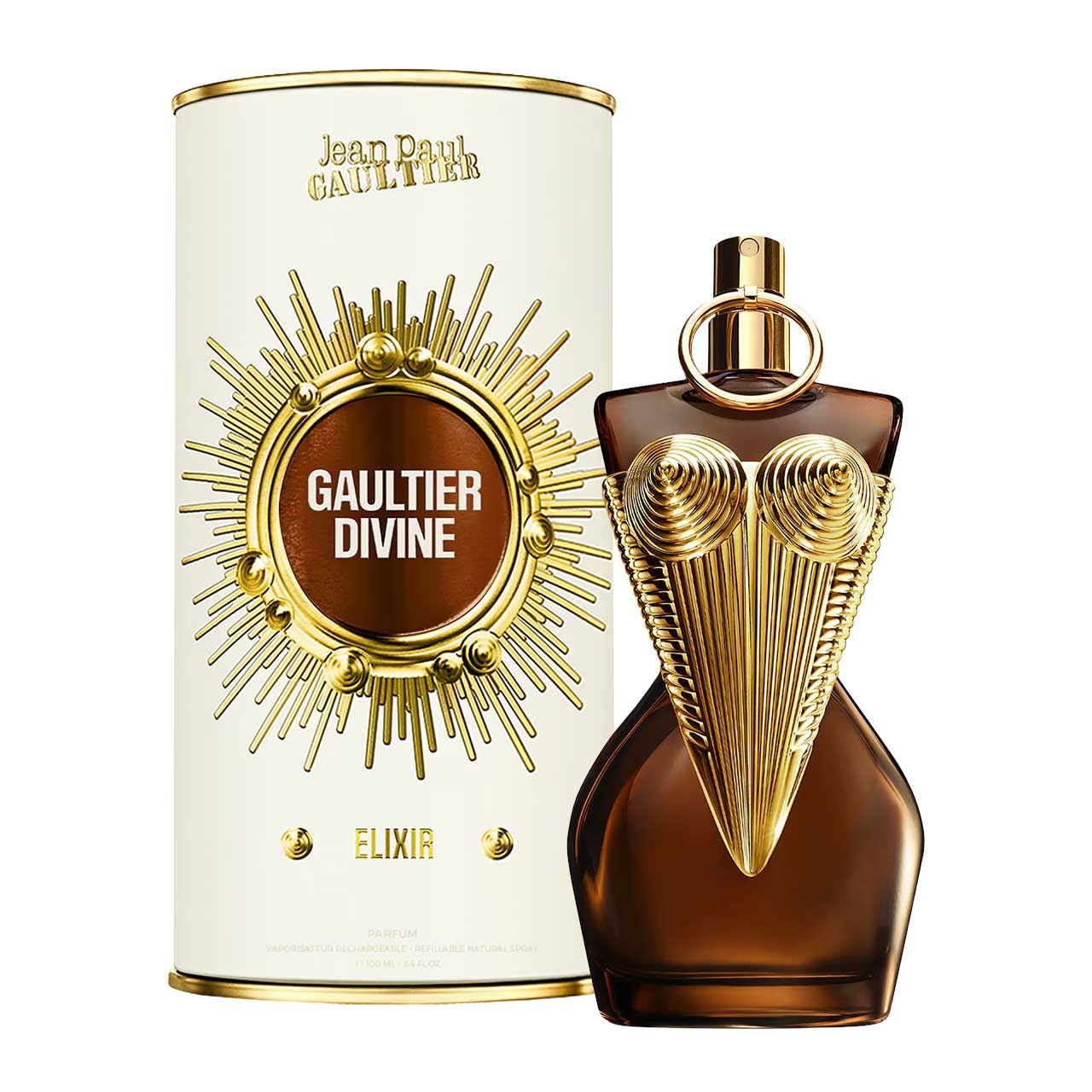 perfume jean paul gaultier divine elixir 100ml agua de perfume dama