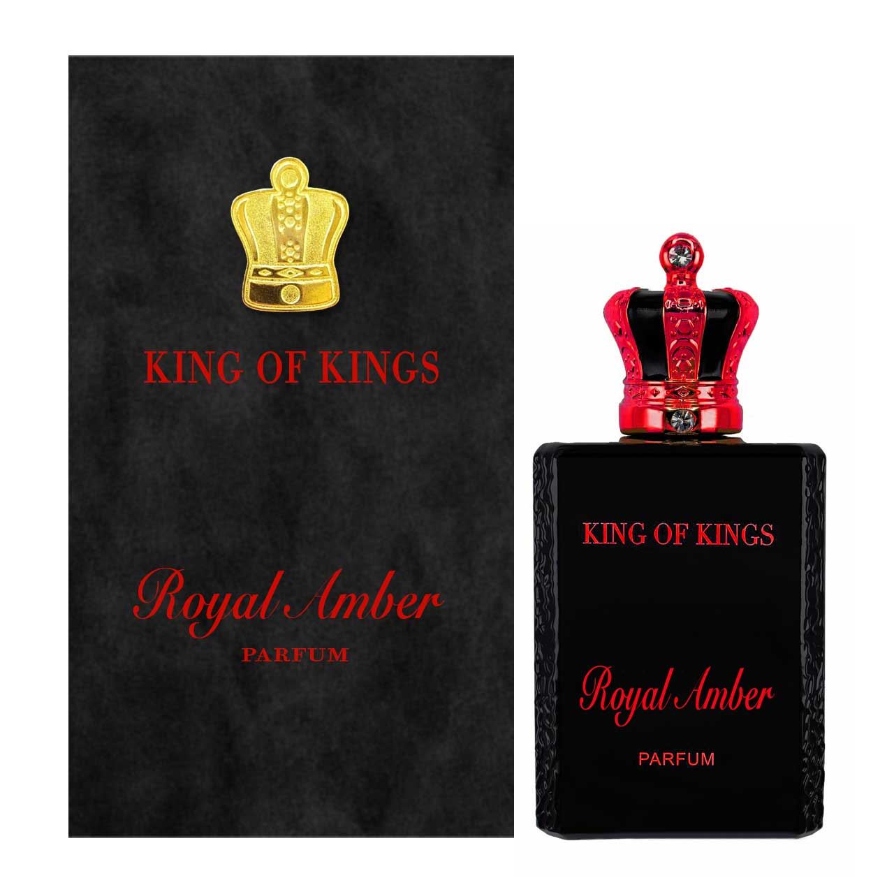 perfume king of kings royal amber 100ml agua de perfume hombre