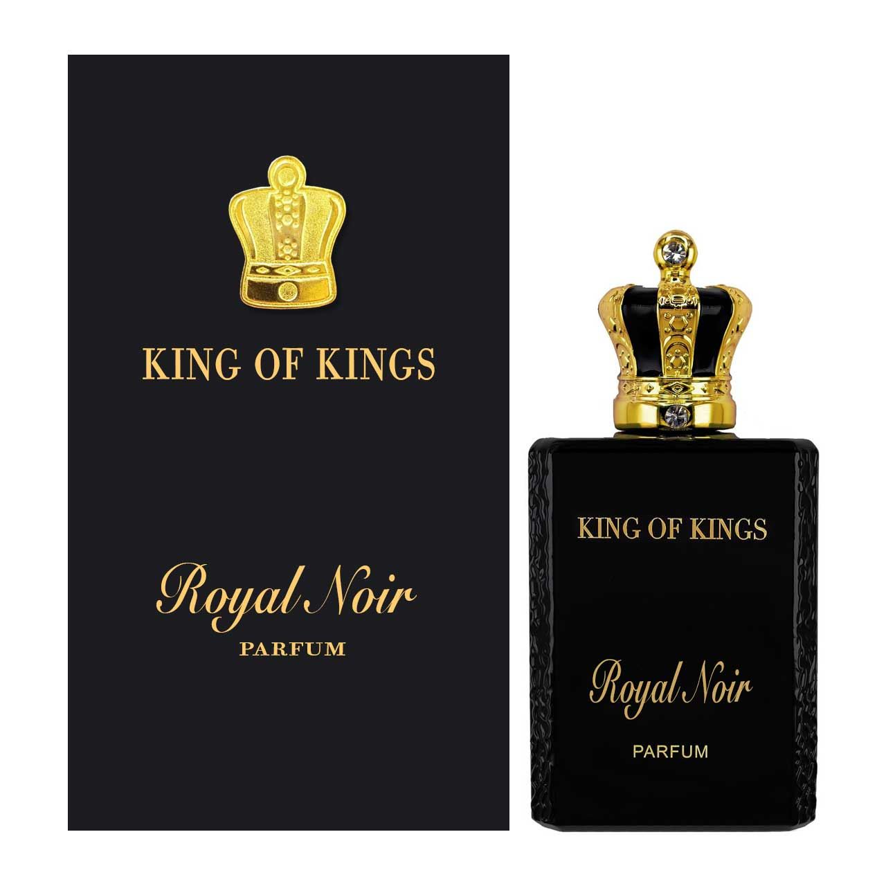 perfume king of kings royal noir 100ml agua de perfume hombre