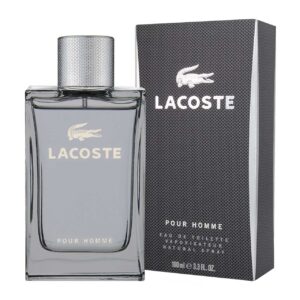 perfume lacoste 100ml agua de tocador hombre (gris)