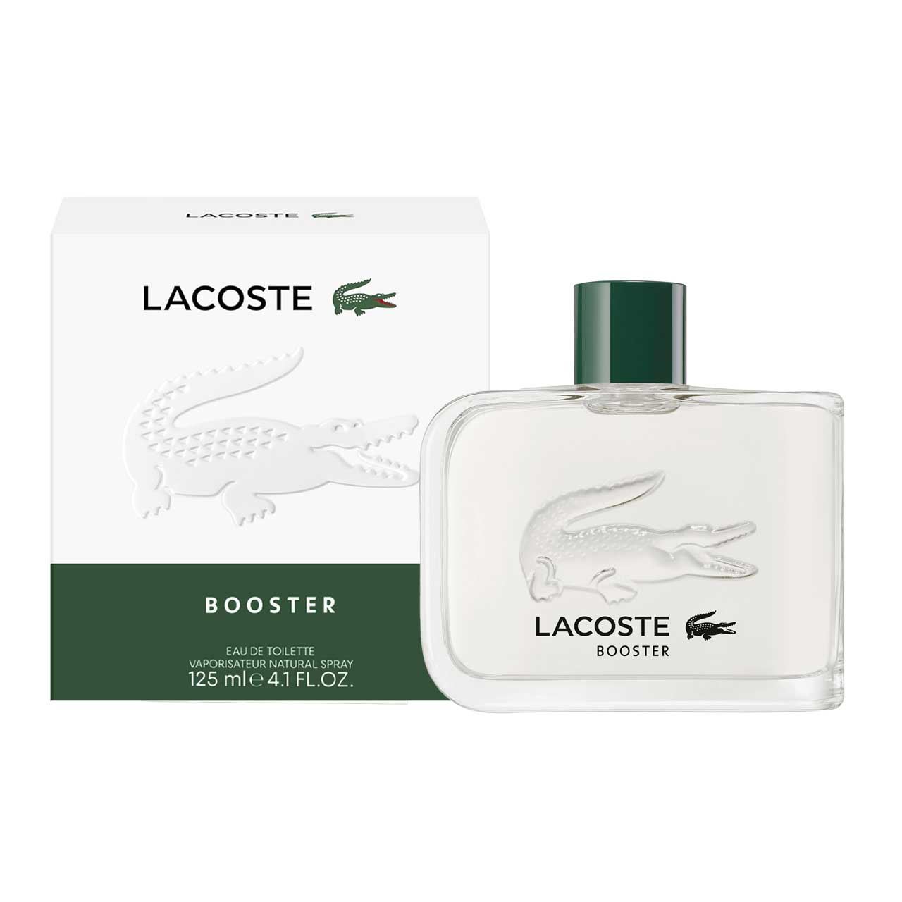 perfume lacoste booster agua de tocador 125ml hombre