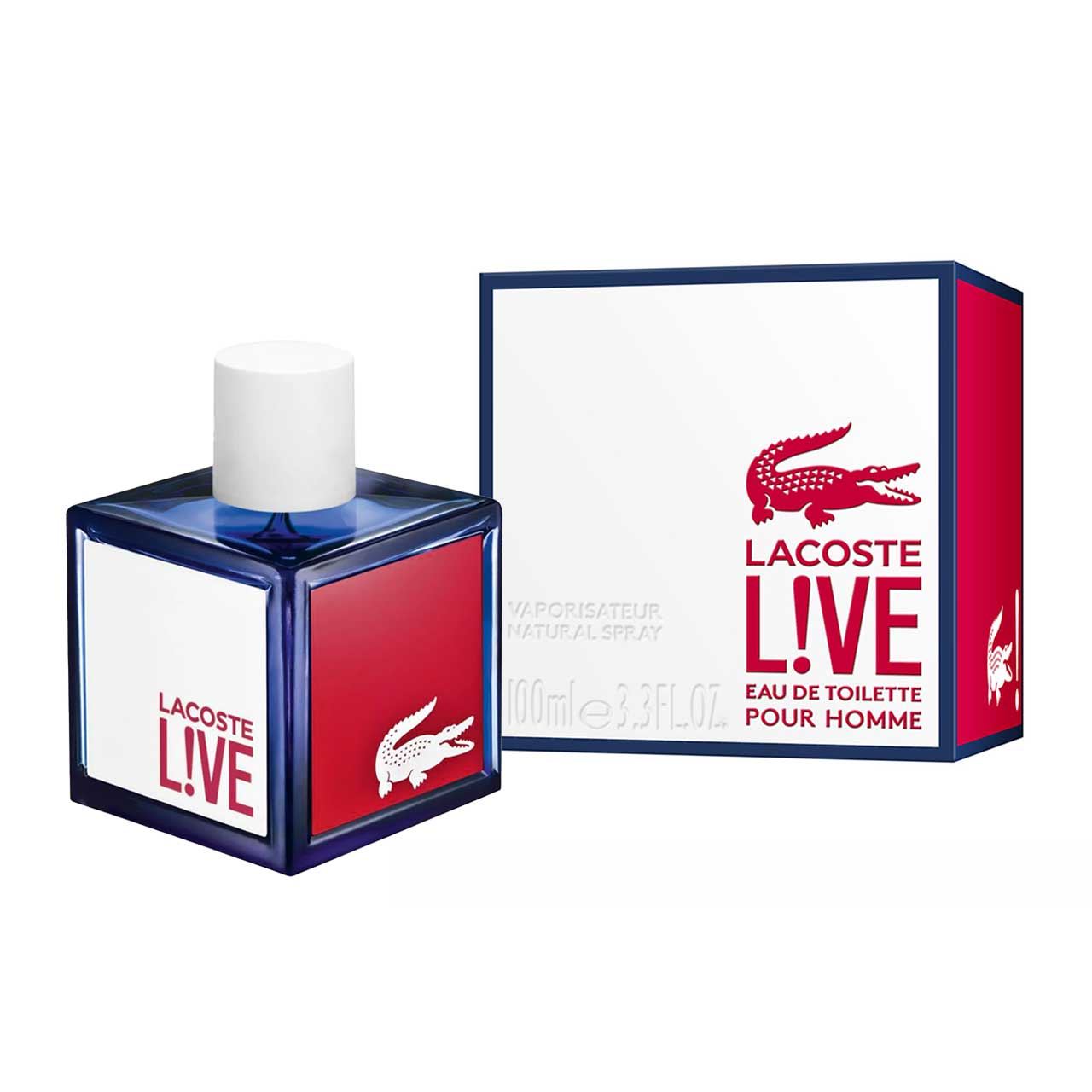 perfume lacoste live 100ml agua de tocador hombre
