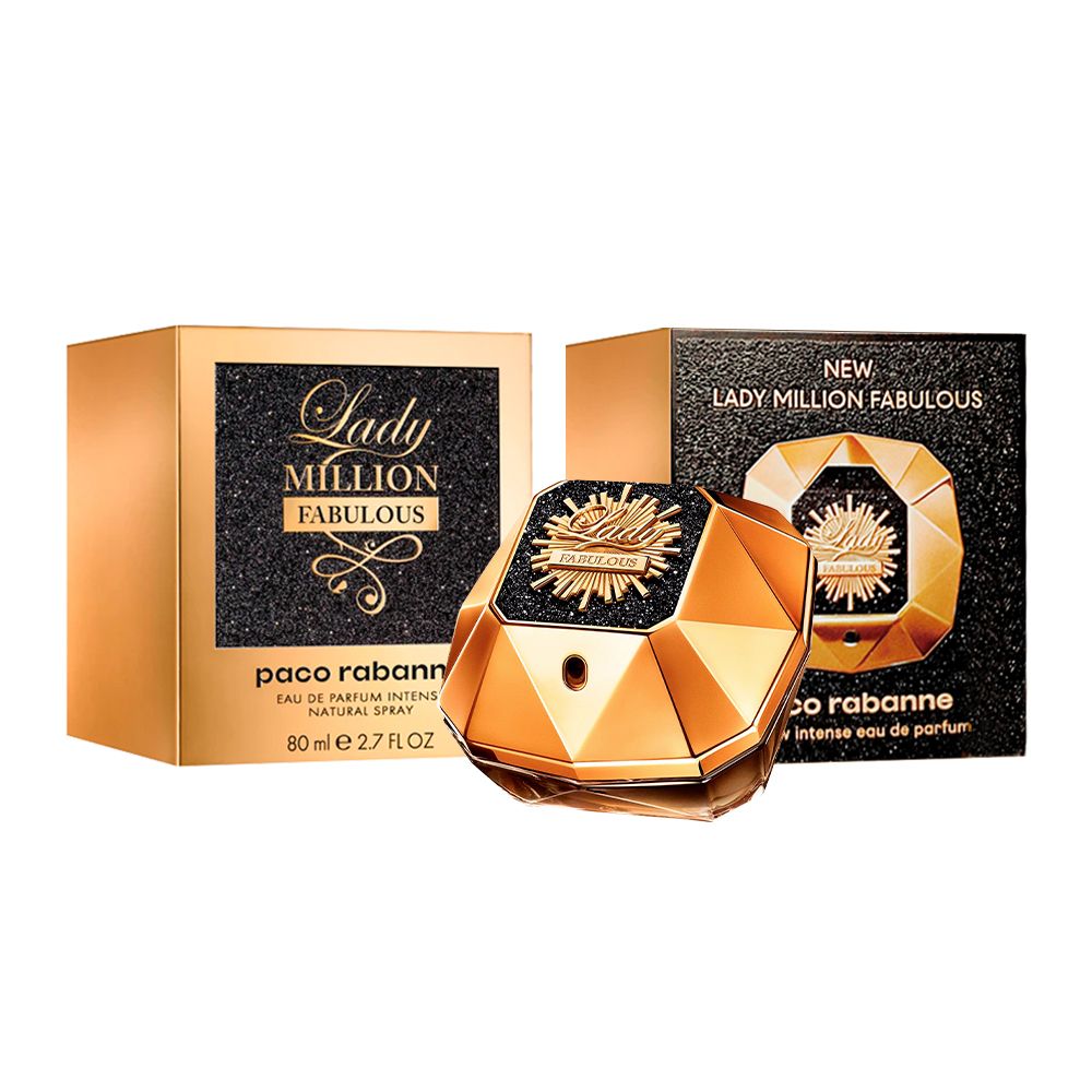 perfume lady million fabulous agua de perfume 80ml dama