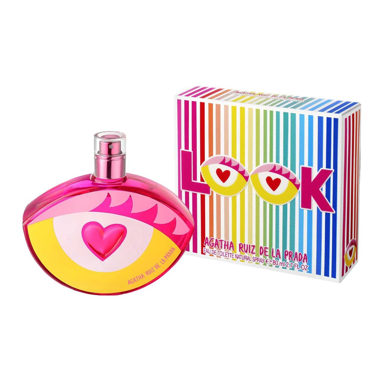 perfume look agua de tocador 80ml dama