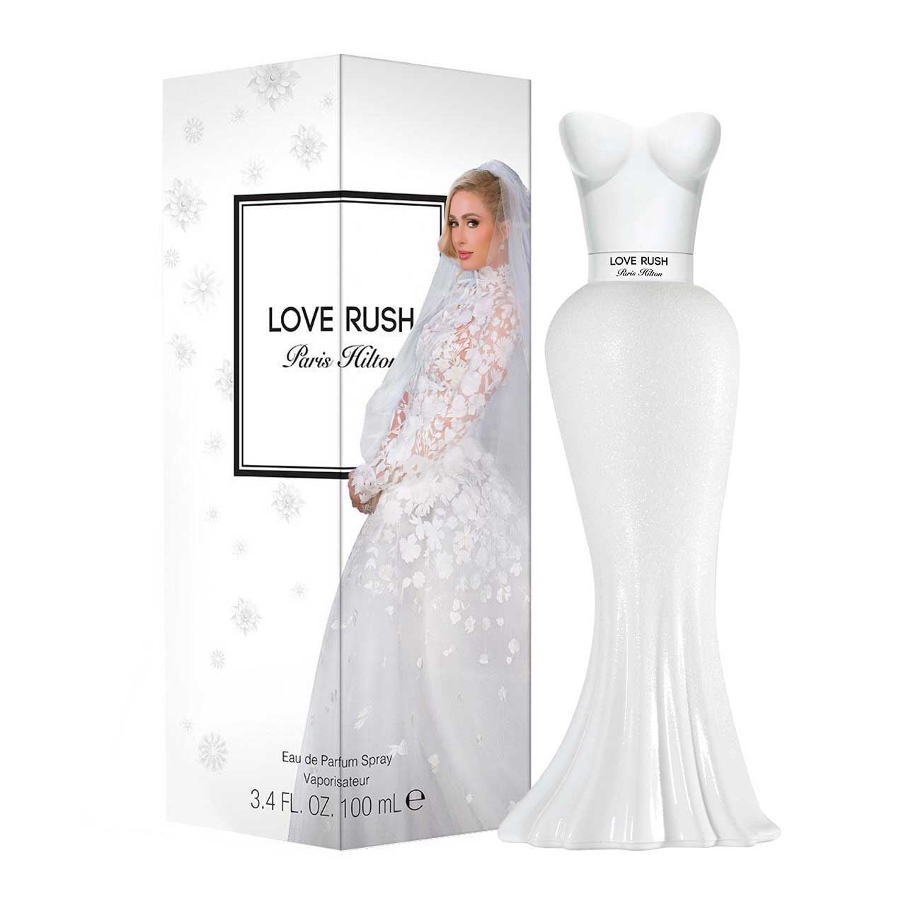 perfume love rush by paris hilton 100ml agua de perfume dama