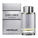 perfume montblanc explorer platinum 100ml agua de perfume hombre