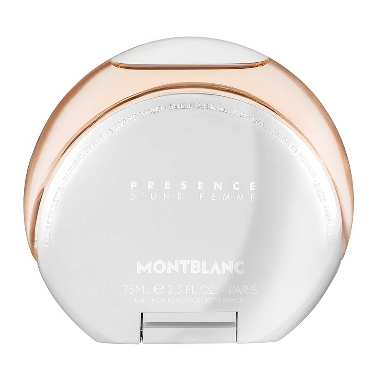perfume montblanc presence agua de tocador 75ml dama 3