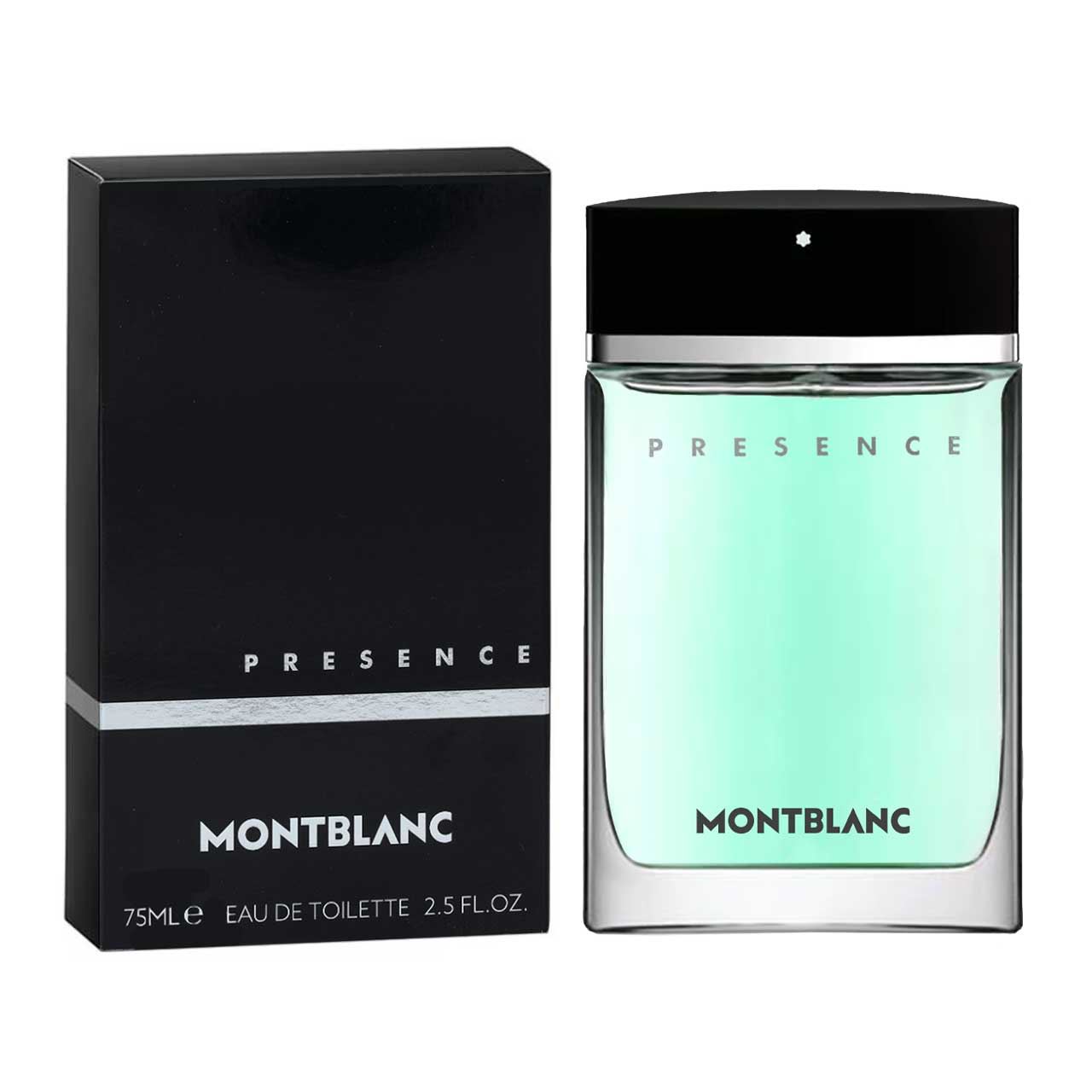 perfume montblanc presence agua de tocador 75ml hombre