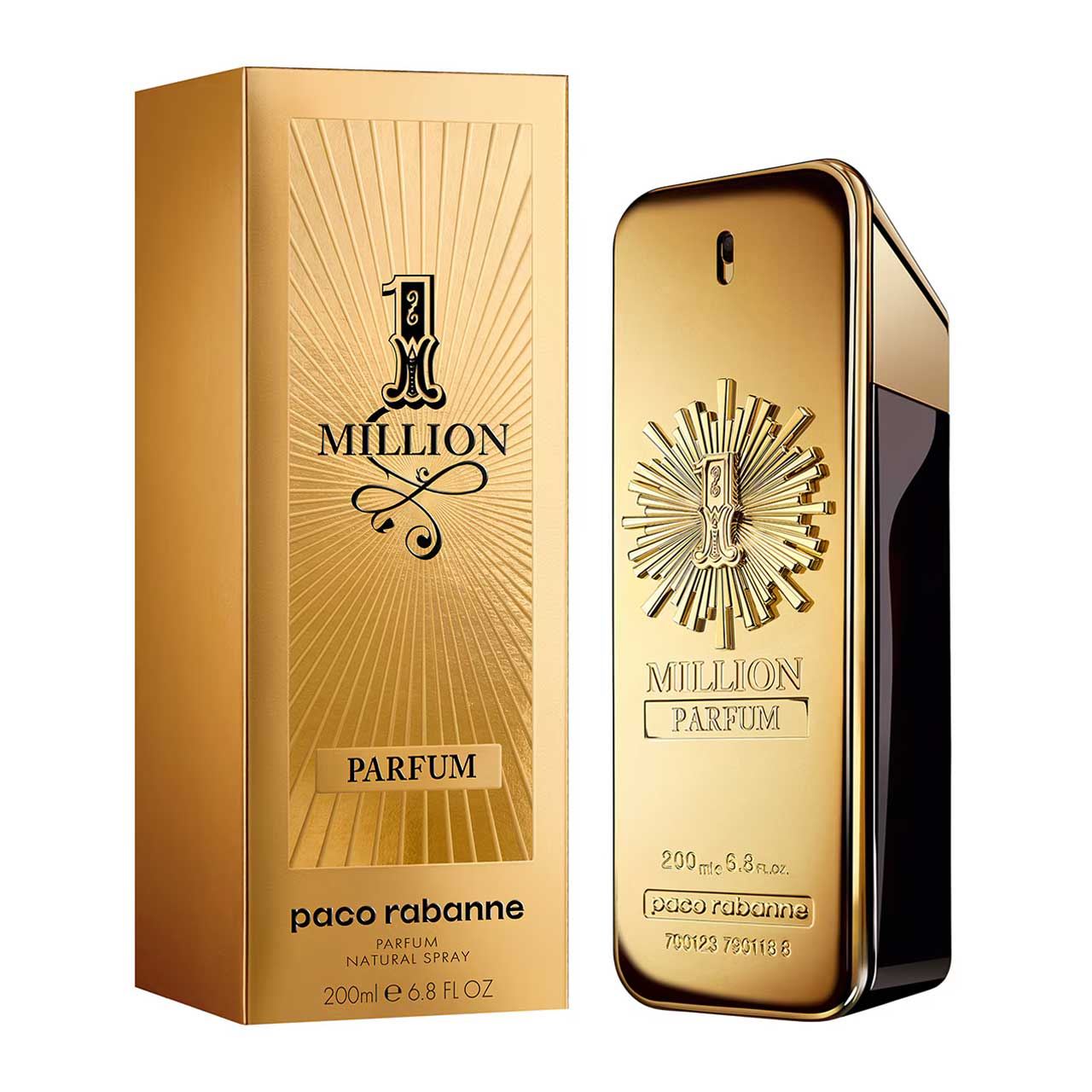 perfume one million parfum 200ml agua de perfume hombre