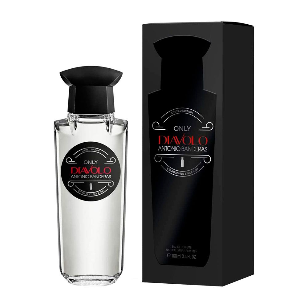 perfume only diavolo agua de tocador 100 ml hombre