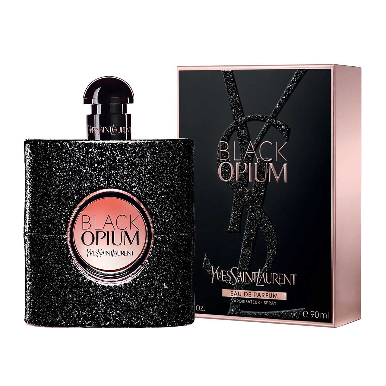 perfume opium black 90ml agua de perfume dama