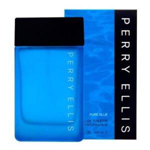 perfume perry ellis pure blue 100ml agua de tocador hombre