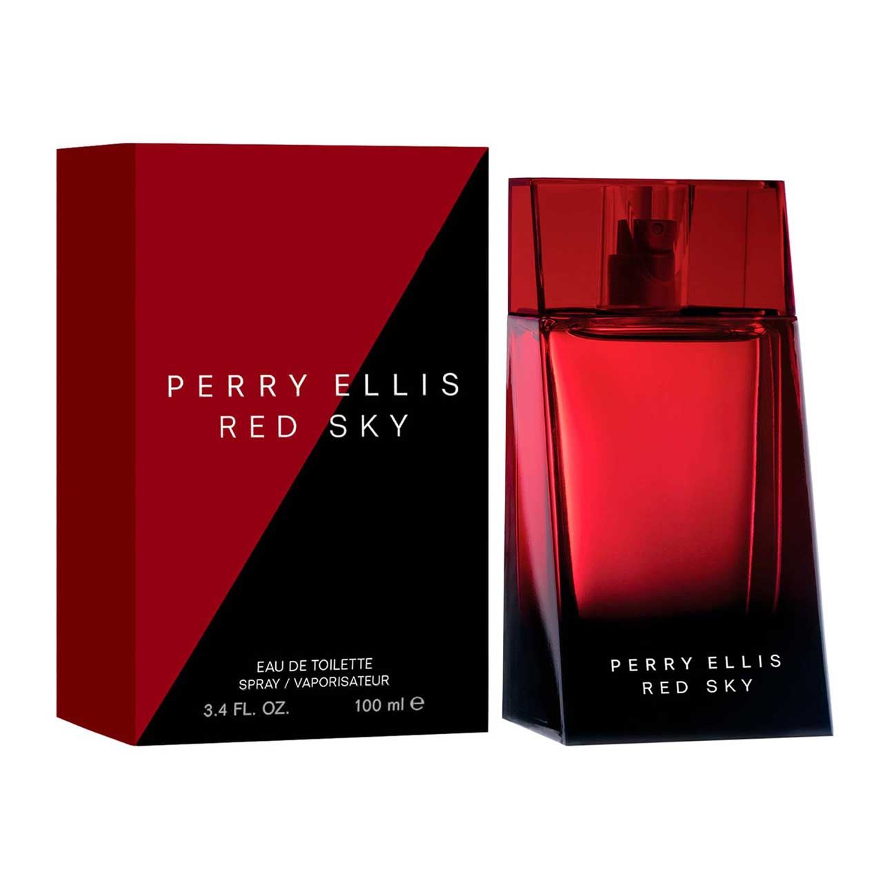 perfume perry ellis sky red 100ml agua de tocador hombre