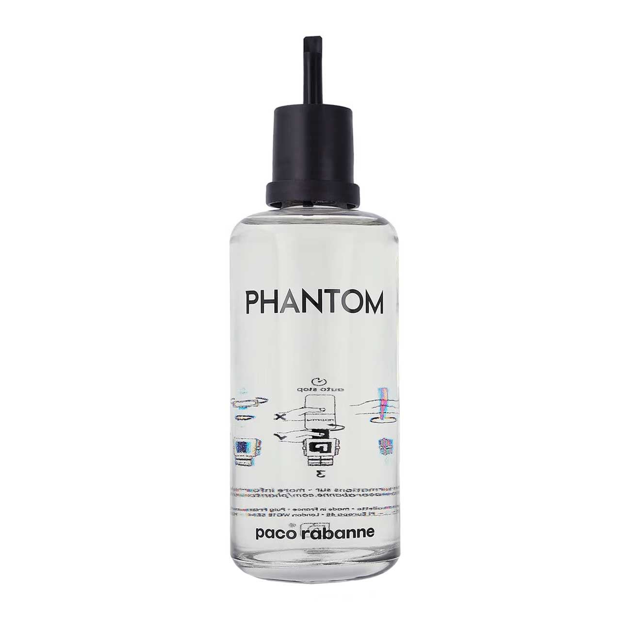 perfume phantom agua de tocador refillable 200ml hombre 3