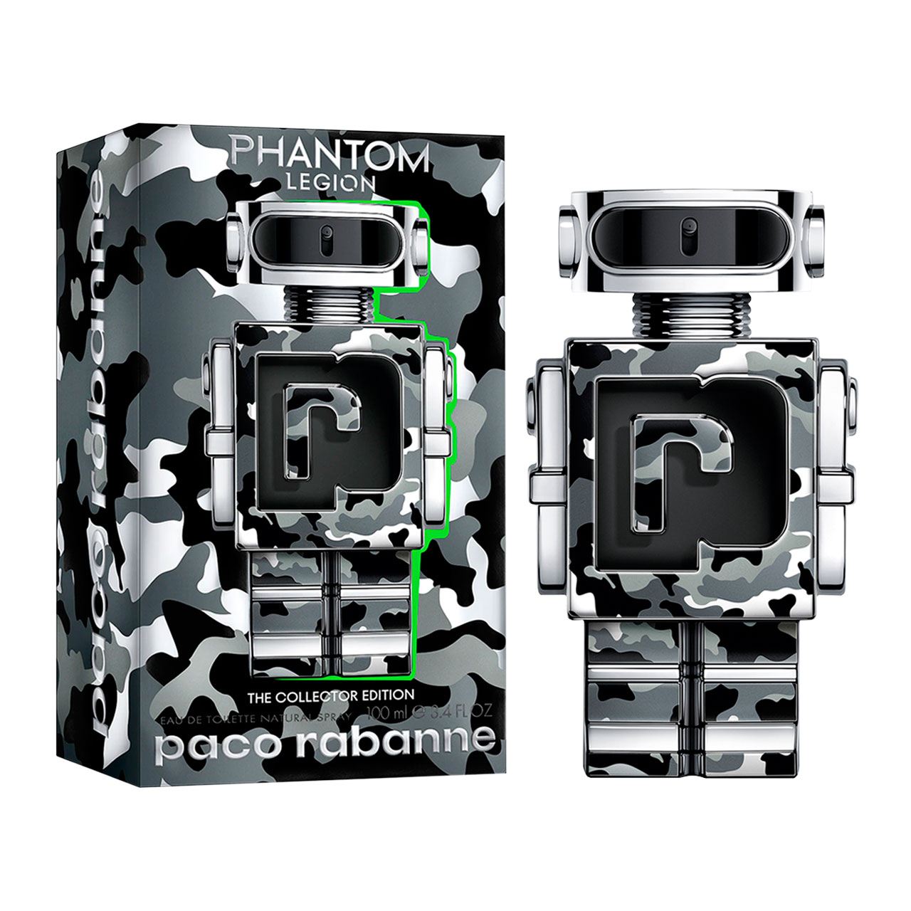 perfume phantom legion collector 100ml agua de tocador hombre