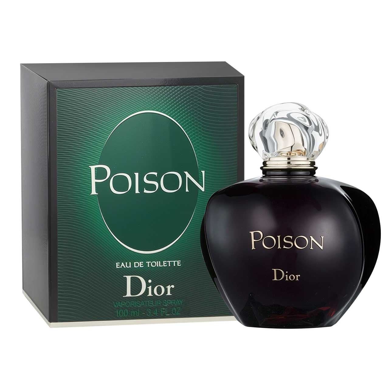perfume poison verde 100ml agua de tocador dama