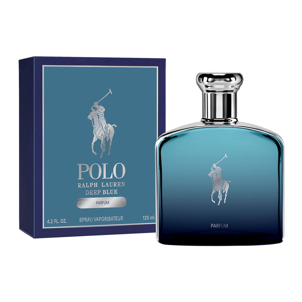 perfume polo deep blue 125ml agua de perfume hombre