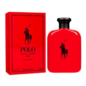 perfume polo red agua de tocador 125ml hombre