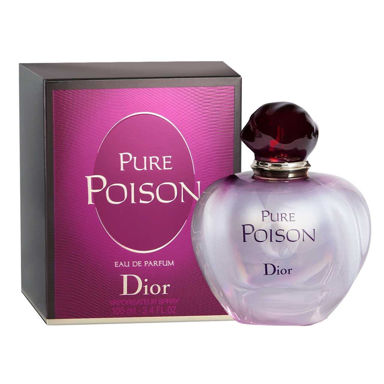 perfume pure poison 100ml agua de perfume dama