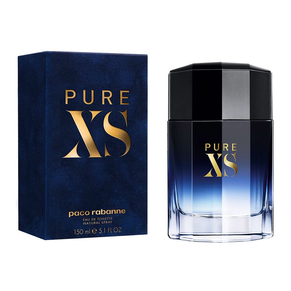perfume pure xs 150ml agua de tocador hombre