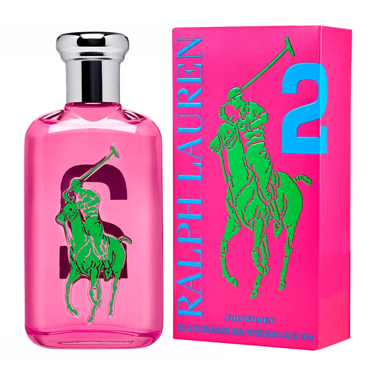 perfume ralph lauren 2 100ml agua de tocador dama (rosa)