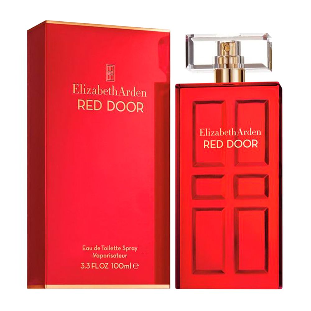 perfume red door 100ml agua de tocador dama