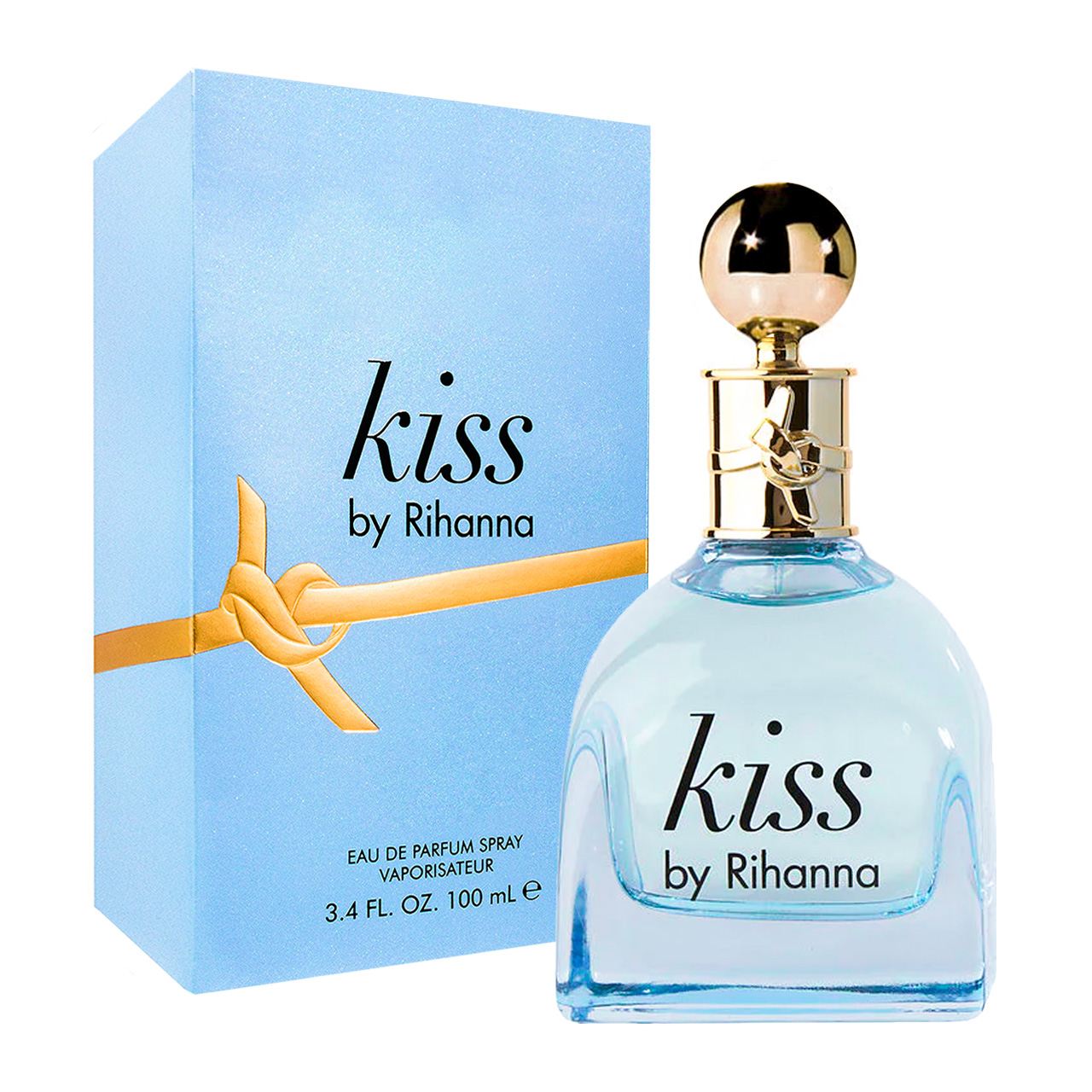 perfume rihanna kiss 100ml agua de perfume dama