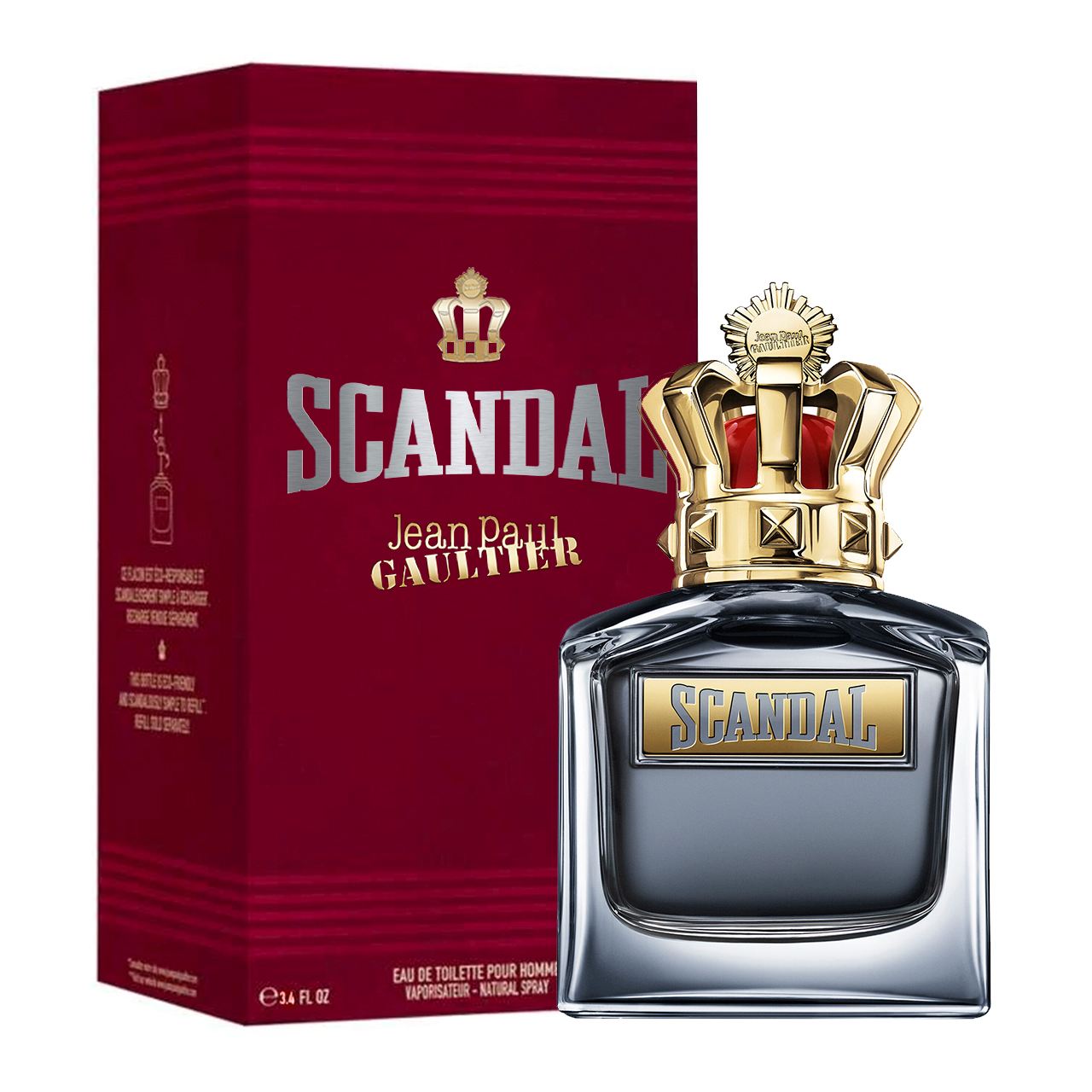 perfume scandal 100ml agua de tocador hombre