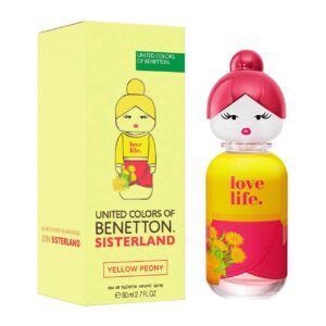 perfume sisterland yellow peony agua de tocador 80ml dama