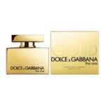 perfume the one gold agua de perfume 75ml dama
