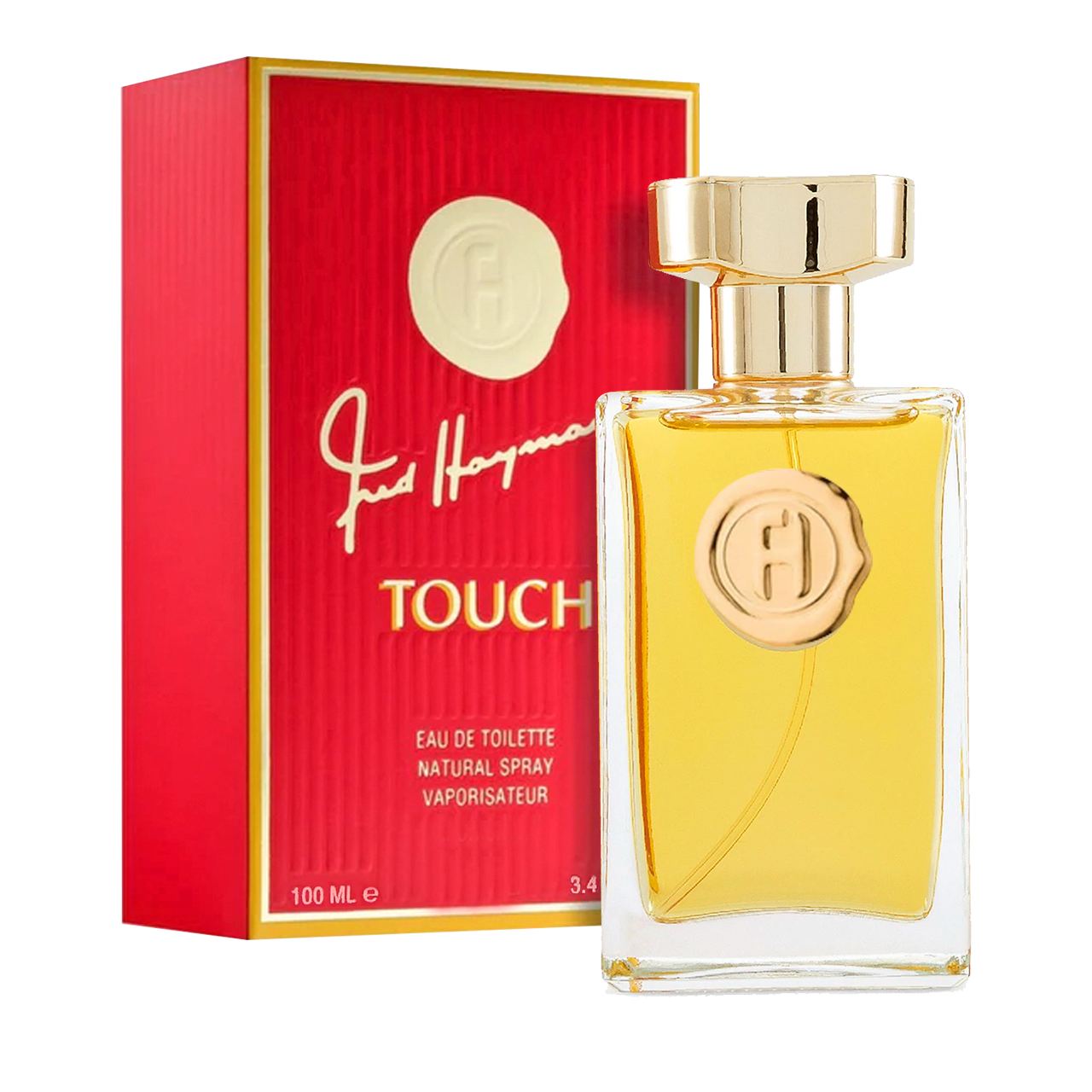 perfume touch 100ml agua de tocador dama