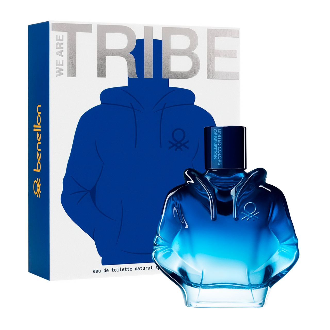 perfume tribe 90ml agua de tocador hombre