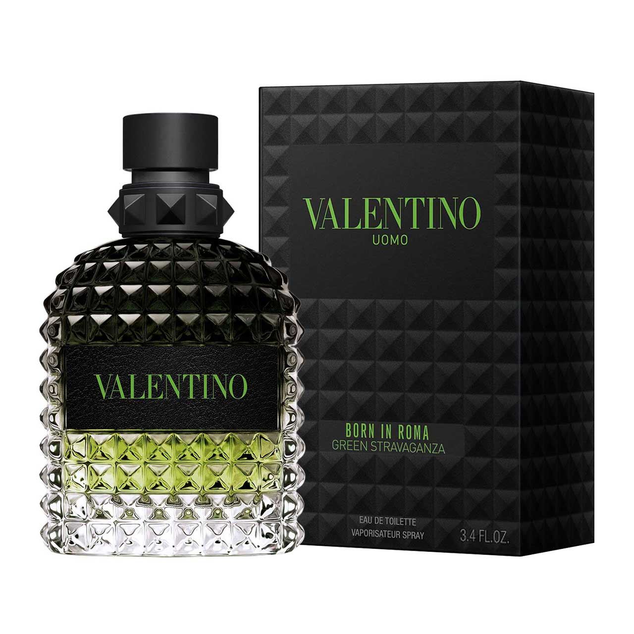 perfume valentino uomo born in roma green stravaganza 100ml agua de tocador hombre
