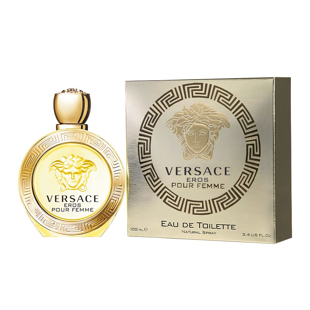 perfume versace eros 100ml agua de tocador dama