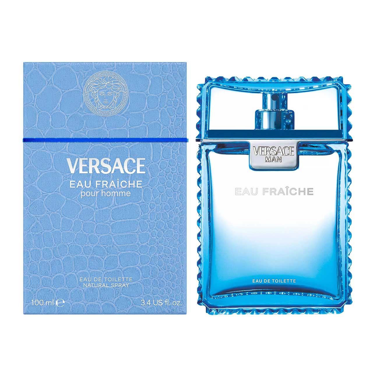 perfume versace man agua fresca 100ml hombre