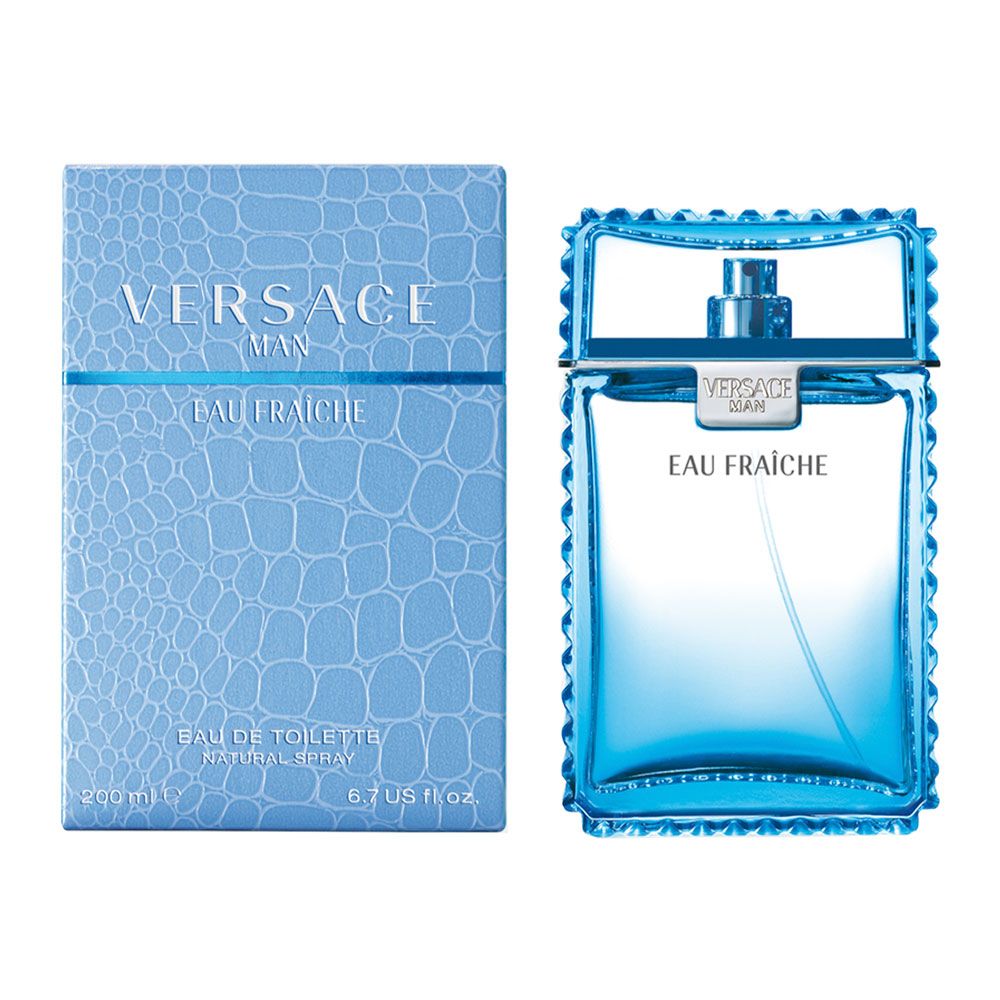 perfume versace man agua fresca 200ml hombre