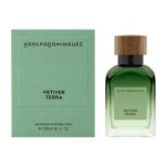 perfume vetiver terra by adolfo dominguez agua de tocador 120ml hombre