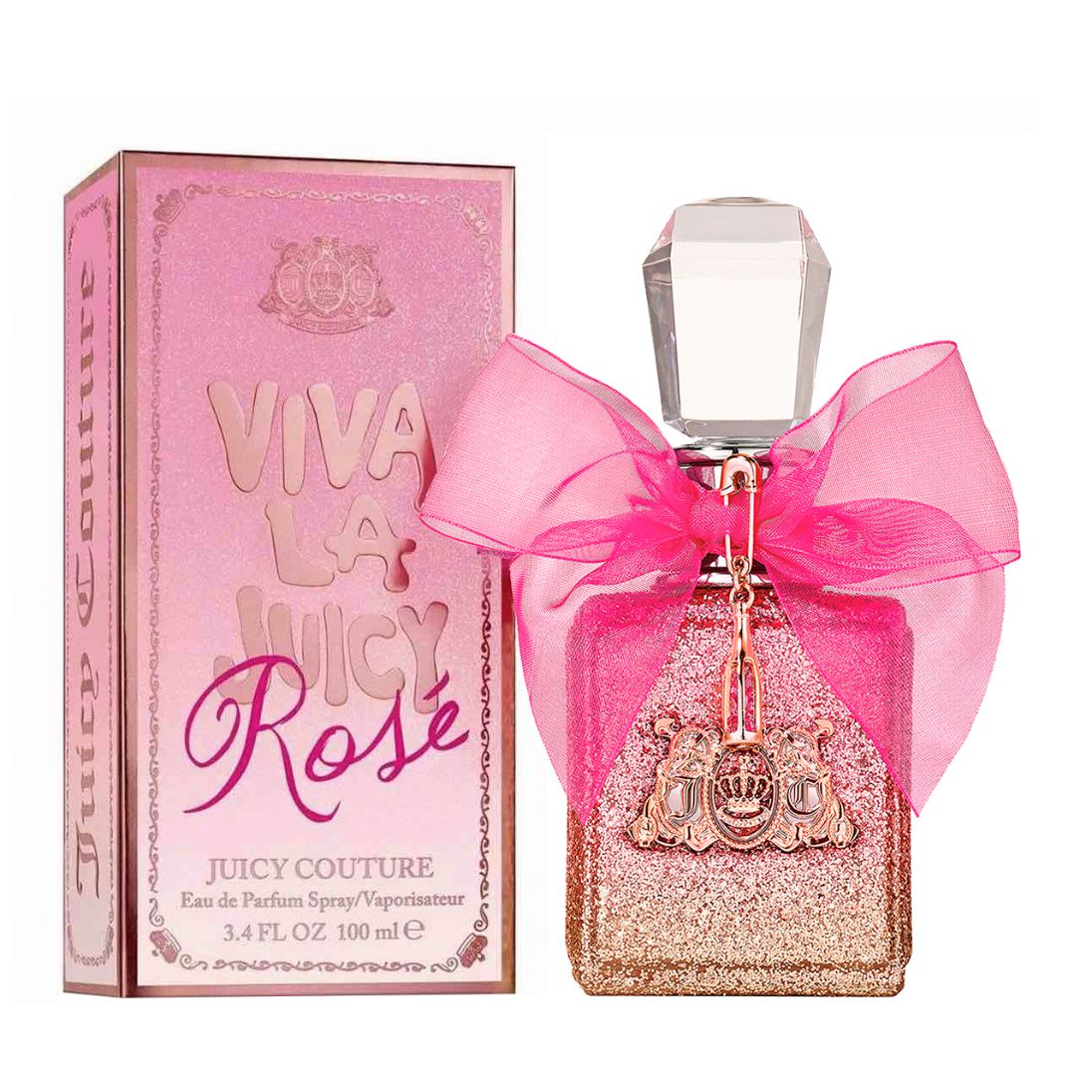 perfume viva la juicy rose 100ml agua de perfume dama