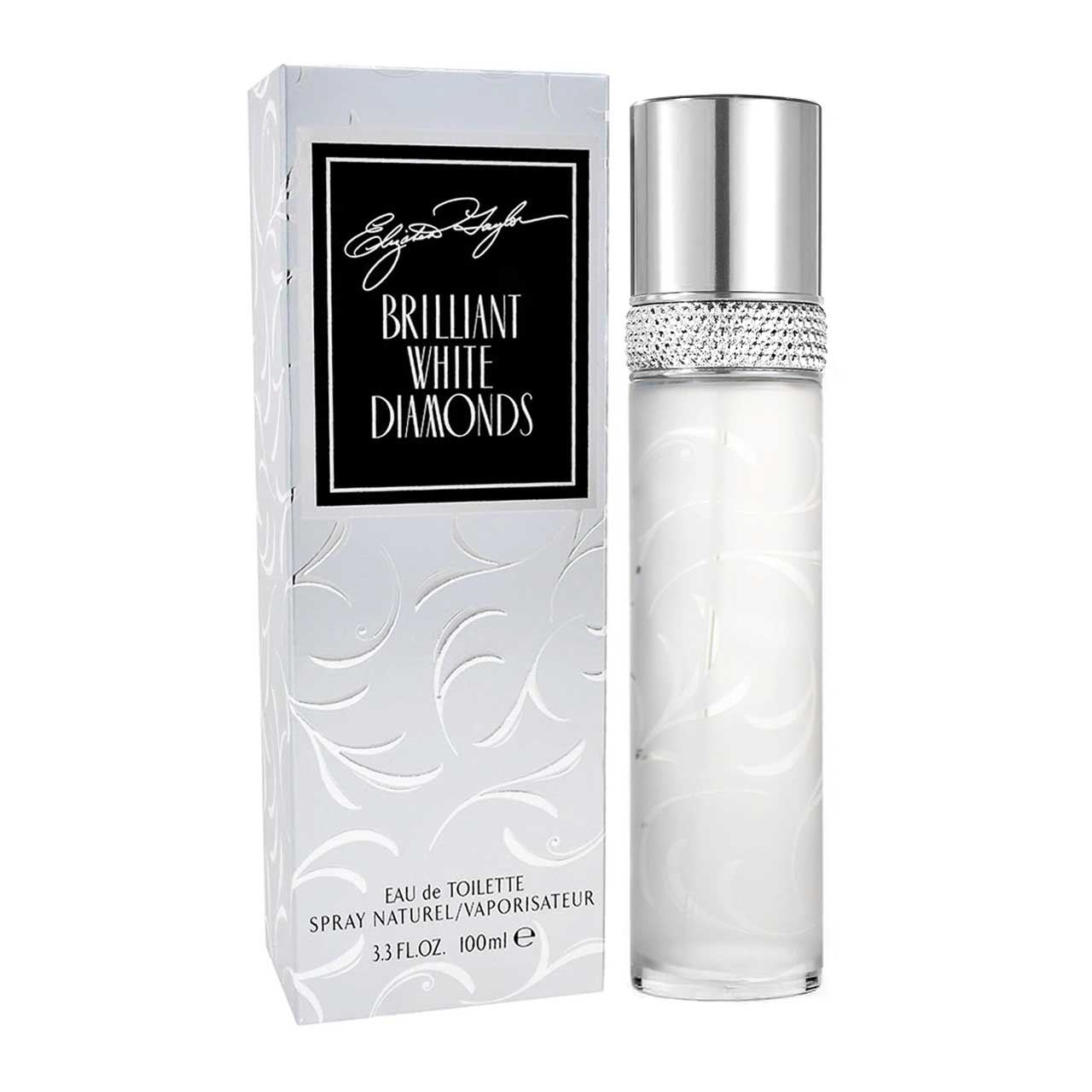 perfume white diamonds brilliant 100ml agua de tocador dama